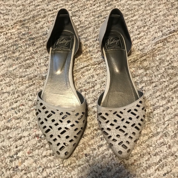 Jeffrey Campbell Shoes - Jeffrey Campbell Vintage Laser Cut D’orsay Flats